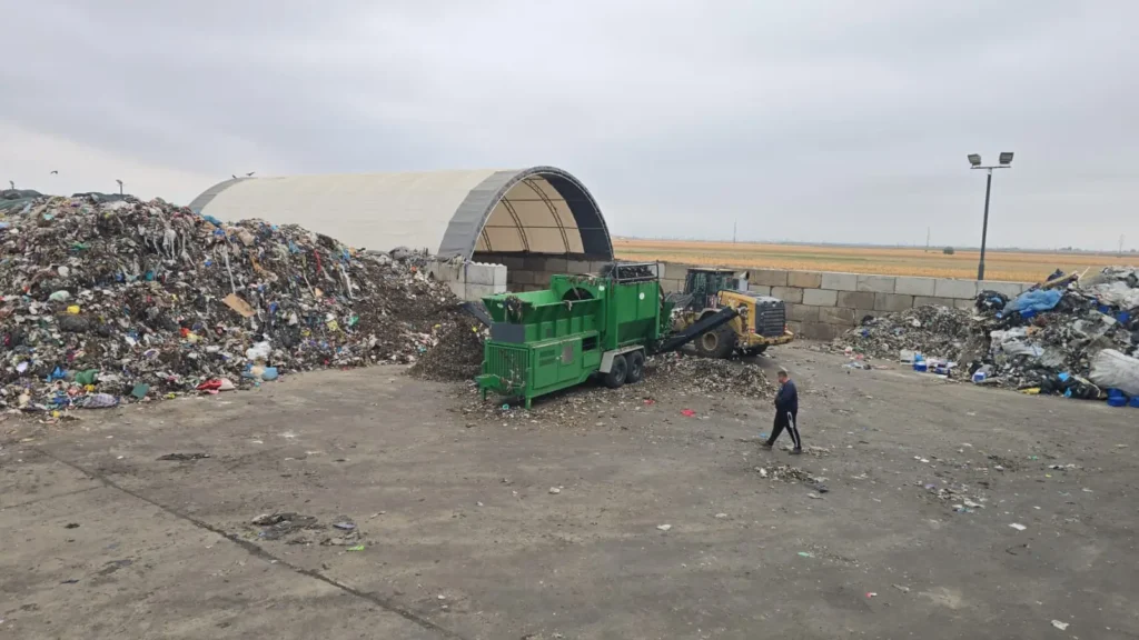 Jumbo Komptech – ciur rotativ pentru compost