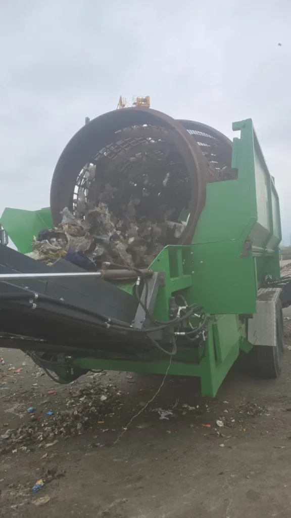 Jumbo Komptech – ciur rotativ pentru compost
