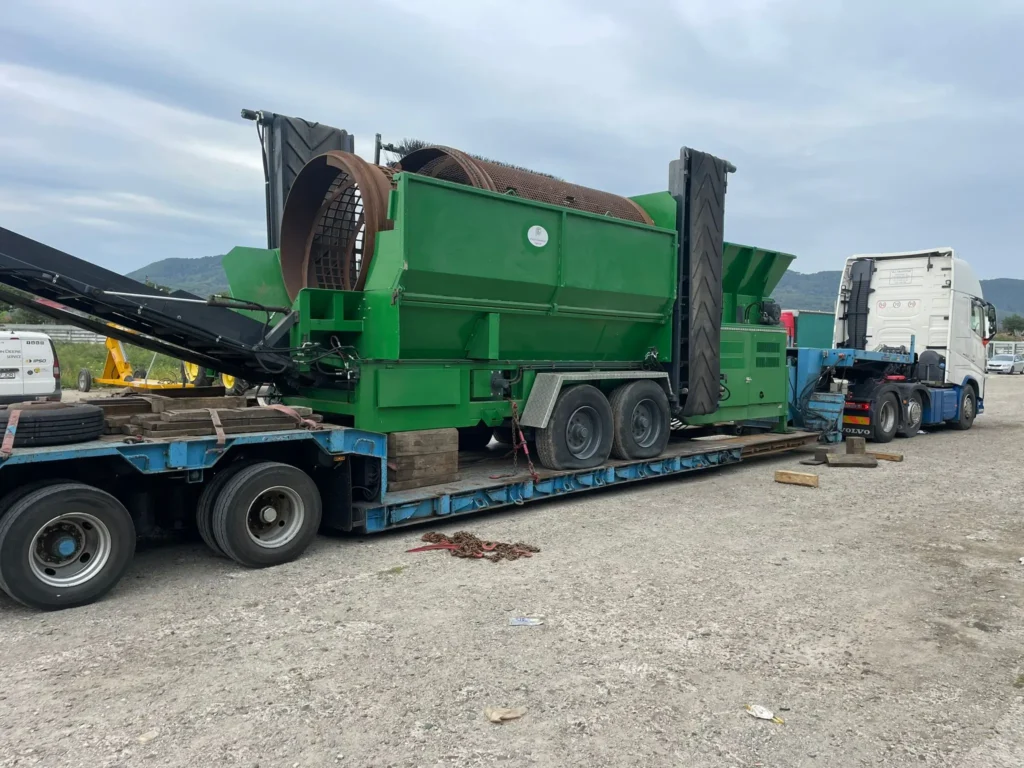 Jumbo Komptech – ciur rotativ pentru compost