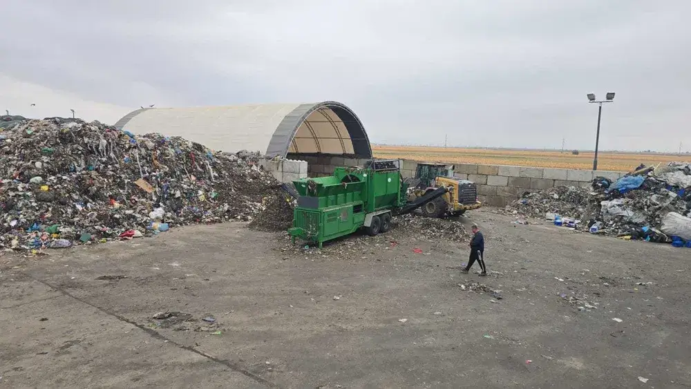 Jumbo Komptech – ciur rotativ pentru compost