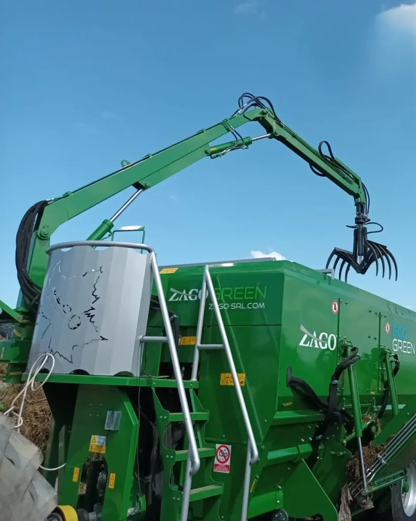 Zago 150 – mixer-tocător pentru compost și materiale organice