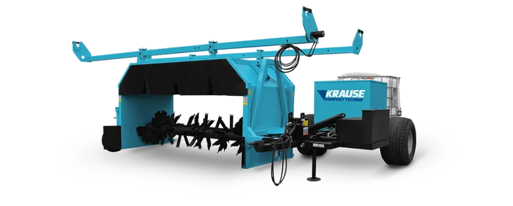 Zago Krause AFH 3000 – întorcător de compost remorcat